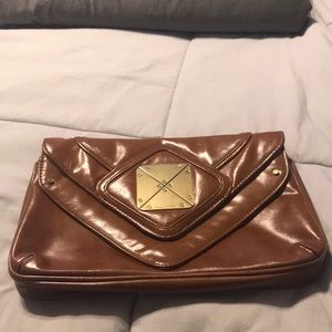 Hayden Barnett for Target brown clutch